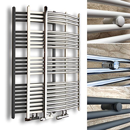 Heizkörper Badheizkörper Handtuchheizkörper Handtuchwärmer gebogen 1800x600mm TOP - 4