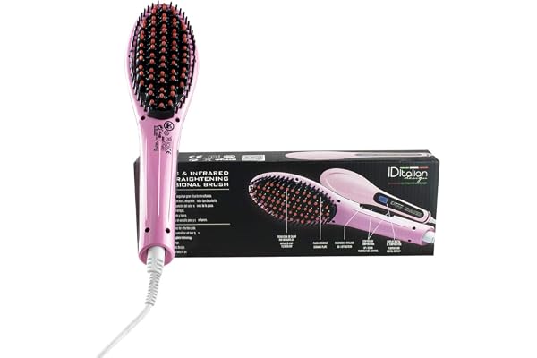 IDItalian IDELILSSBRUSH Brosse à cheveux Rose