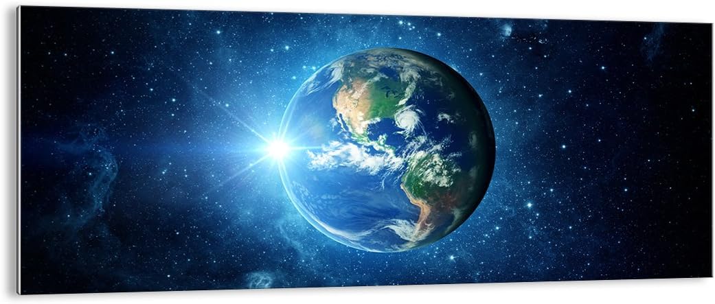 Glass Picture - Glass Print - 1 part - 120x50cm (47,2x19,7") - 2943 - Ready to Hang - wall art print - Picture on glass…