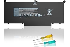 BND F3YGT Latitude 7480 Battery 7490 for Dell Latitude 12 7000 7280 7290 13 7000 7380 7390 14 7000 7480 7490 Series P28S001 P29S002 P73G P73G002 Series DM3WC DM6WC KG7VF 451-BBYE 453-BBCF 2X39G