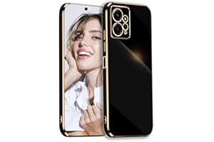 POUHYE Funda para Xiaomi Redmi Note 12 4G Carcasa Silicona, Protección Cámara Ultra Fina Galvanizado Suave TPU Bumper Resistente Antigolpes Móvil Case para Xiaomi Redmi Note 12 4G Negro
