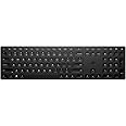 HP 450 Programmable Wireless, Full Size; 3-Zone Layout Keyboard, 2.4 Ghz Wireless Connection, Compatible with Pcs with Available USB-A Port, Black