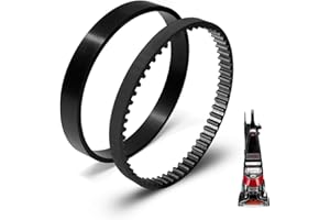 JEDELEOS Ersatzriemen-Set für Bissell Proheat DeepClean Essential Teppichreiniger 1887, 8852, 9585 Serie, Ersatzteile 1601542 & 1601543