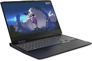 Lenovo IdeaPad Gaming 3 Gen 7 - Ordenador Portátil 15.6" FullHD 120Hz (Intel Core i5-12500H, 16GB RAM, 512GB SSD, NVIDIA GeForce RTX 3050-4GB, Sin Sistema Operativo) Gris - Teclado QWERTY Español