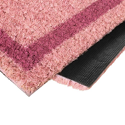 getDigital Einhorn Fußmatte / Türmatte | Top-Qualität: Aus 100% natürlichen Kokosfasern für gründliche Reinigung | 60x40cm, rosa, vollflächig bedruckt, für außen und innen - 2