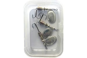 Mepps - Cuiller Speciale Peche a la Truite Aglia (Argent X3, 1)