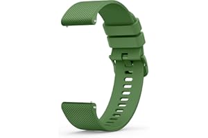 Tobfit Correas Reloj de Silicona Duradera de 20mm 22mm para Hombre y Mujer, Pulseras de Repuesto Universal de Liberación Rápida, Correa Deportiva Impermeable Ajustable