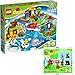 Produktbild LEGO Duplo 2er Set 10805 30217 Einmal um die Welt + Wald mit Tieren Blindpack (enthält 1 von 4 Tieren - keine Auswahl möglich)