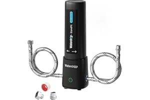 Waterdrop UL12A Untertisch Wasserfilter System, Kein Bohren Erforderlich, Einfache Installation, Reduziert PFAS, Blei, Chlor, Schlechten Geschmack & Geruch, NSF/ANSI 42 Zertifiziert, 11000 Gallonen