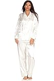 Normann Satin Pyjamas Striped Pattern - Brushed Inside 251 201 94 010
