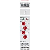 GEYA Asymmetric Cycle Time Relay 2Contact 16A AC/DC12V-240V Cycler Repeat Time Delay Relay Modular Din Rail (GRT8-S2,AC/DC12V