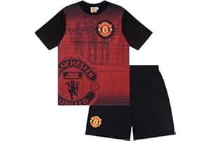 MANCHESTER UNITED FC Manchester United F.C. - Krótka piżama chłopięca - na prezent - oficjalne gadżety i akcesoria piłkarskie