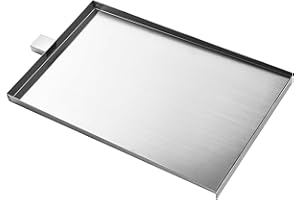 OKLAGARDEN SUB025 Drip Tray for Traeger Grill Parts TFB29PLB Traeger Tailgater 20 Drip Pan Bronson 20 Junior Elite 20 Pellet Grill Grease Tray TFB30KLF BBQ055 Traeger Smoker Grill Parts Traeger BBQ Drip Tray