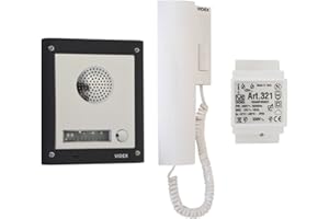 DIGITECK Videx 8K1S 1 Way 8000 Series Surface Audio Kit - Handset & Entrance Panel