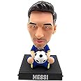 Abelestore Super Hero Messi_Action Figure Limited Edition Bobblehead with Mobile Holder for Car Dashboard, Office Desk & Study Table (Pack of 1), Plastic