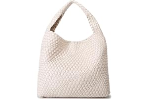Jugsar Womens Totes Bags Large Shoulder Bags Ladies Hobo Bag Soft Leather Handbags for Women Top Handle Shopping Bag, Gift with a Ladies Purse (Beige)