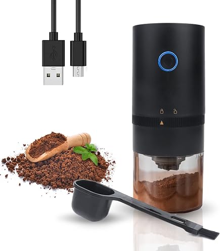 HiBREW Coffee Bean Grinder With 34 Gears Precise Setting, Automatic Burr Mill Electric Grinder For Turkishespressomochadrippour Overfrench Press