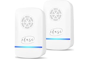 LUVEO Antizanzare Ultrasuoni, Ultrasuoni per Topi, Professionale 2024, Repellente zanzare Ultrasuoni, Efficace Contro Insetti, Zanzare, Formiche, Ragni, Mosche, Talpe, Scarafaggi, Topo