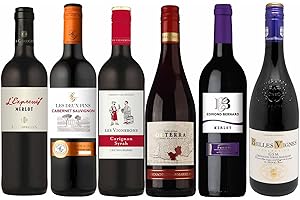 LA GRANDE VINOTHÈQUE Assorti Dégustation - Assortiment de 6 vins rouges favoris du Sud de la France (6 x 0,75L)