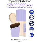 MISSHA Layering Fit Yarı Parlak Bitişli Nemlendirici Fond&ouml;ten No.19 Ivory, 35 ml
