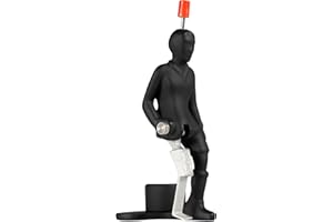 TIPP-KICK Pro-Kicker Loop I Original Player for Young and Old I Fun with the Football Figure Game I Accessories I Black
