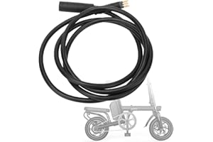 Hominas Cavo di Prolunga per Motore Bici Elettrica Impermeabile a 9 Pin Cavo di Prolunga del Motore Linea di Conversione Femmina a Maschio per Trail Riding