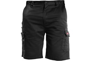BKS Mens Combat Cargo Work Shorts in Black or Navy, Mens Work Shorts, Cargo Combat Shorts, Work Shorts Men