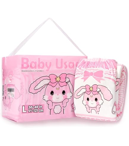 LittleForBig Pannolino Stampato per Adulti Confezione da 2 Pezzi 3