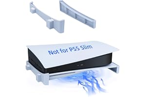 Wigearss PS5 Horizontaler Ständer, Standfuß Horizontaler Kompatibel mit PS5 Disc & Digital Editions Konsole, Nicht für PS5 Slim