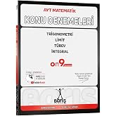 Barış Yayınları AYT Matematik Trigonometri Limit T&uuml;rev İntegral Konu Denemeleri