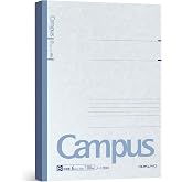 Kokuyo Campus Notebook, Semi B5 (7" x 10"), Regular Ruled, 35 Lines x 100 Sheets