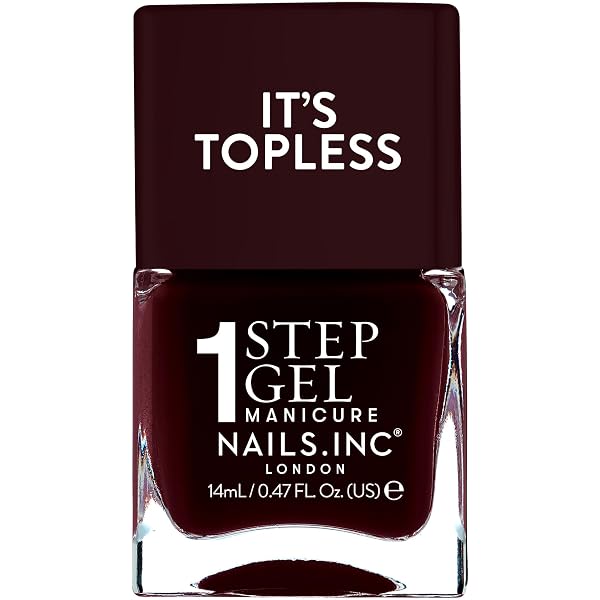 Nails Inc SOUTH BEACH Nagellack – Pastelliger Nude-Ton, Mit AHA-Pflege, Vegan, Breiter Pinsel