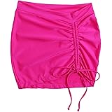 Donne Beach Wrap Short Sarong Cover Up Chiffon Costume Da Bagno Wrap Gonne Coulisse Galaxy Top Reggiseno