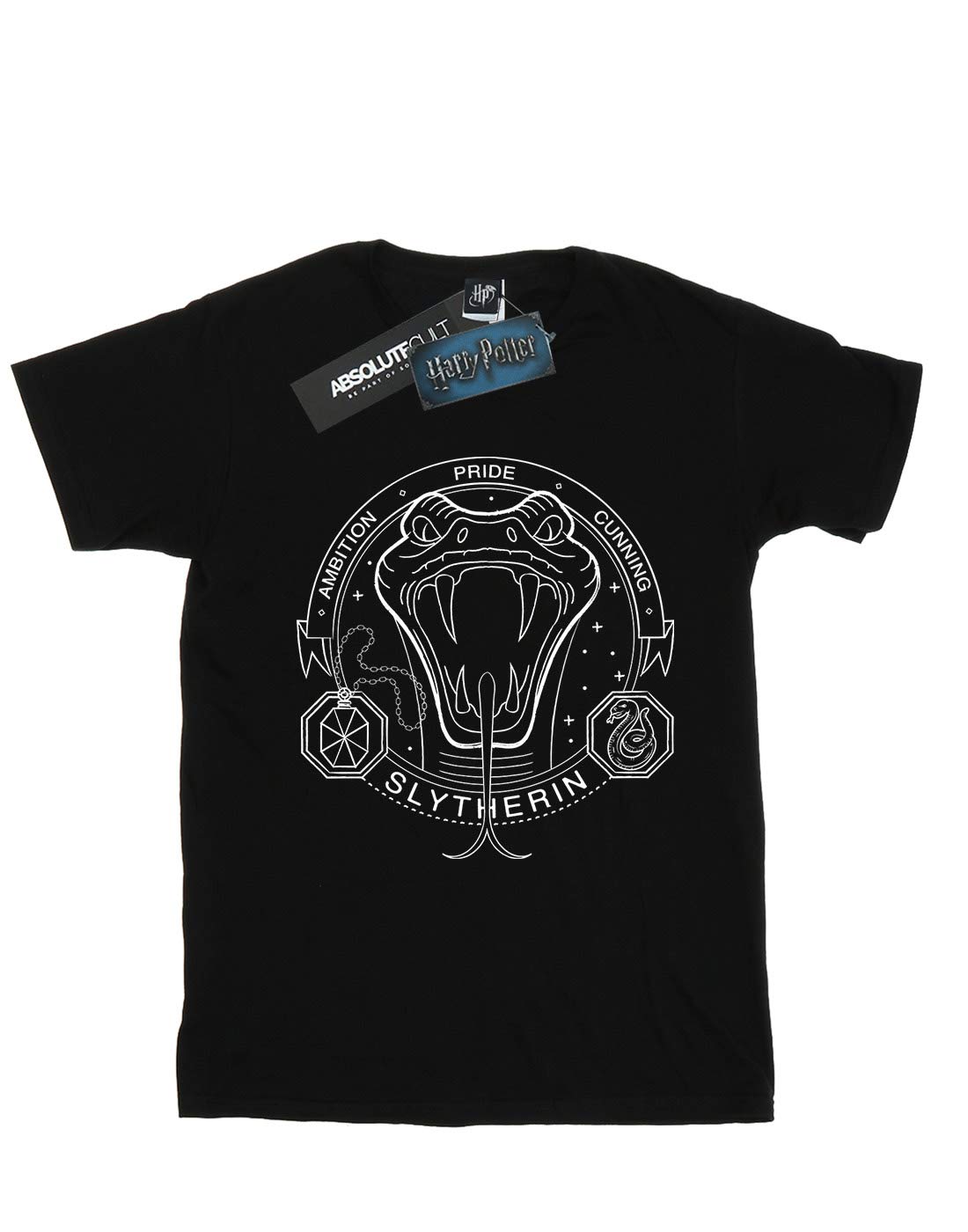 Harry-Potter-Herren-Slytherin-Seal-T-Shirt