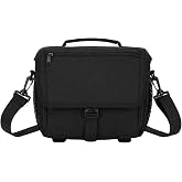 Thryvix DSLR/SLR Camera Bag, Waterproof and Shockproof Case with Adjustable Strap, Compatible with Canon, Sony, Nikon, Profes