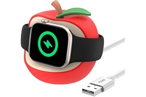VIPWISE Apple Watch Charger Stand for Ultra2/Ultra/10/9/8/7/6/5/4/3/2/1/SE (49mm, 46mm, 44mm, 42mm, 40mm, 38mm), Nightstand Mode with USB A Charger Cable
