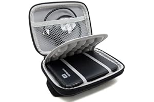 Khanka Custodia Caso Del Disco Rigido Esterno Portatile 2,5” SSD WD My Passport/Elements Portable/Seagate Backup Plus Slim(vuoto)