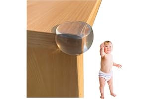 |NOREO®| Ochrona kąta stołu, meble (16 sztuk), szafka dla dzieci i niemowląt, przezroczyste i miękkie zabezpieczenie z samoprzylepnego PVC, które chroni każdy narożnik..