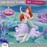 Ariel la sirène : Lire et colorier