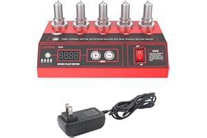 LUTIFIX Automotive Spark Plug Tester, 220V Spark Plug Detector Diagnostic Tool Diagnostic Scanner Vehicle Detector for 12V Vehicles