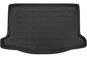 J&J AUTOMOTIVE SCOUTT Boot Liner, Boot Mat fits Jazz mk3 2015-2020, Water Resistant, Pet Friendly Equipment, Anti Slip, Raised edges, Tailored Fit, Easy to Roll and Clean