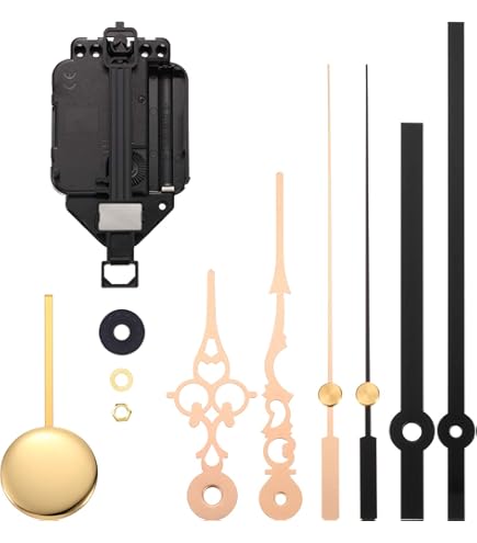 Movimento Orologio A Pendolo Con Melodia - Kit Di Riparazione Per Orologi Da Parete - Foto 5