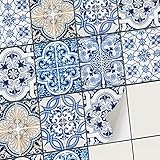 HOCHWERTIGE VERARBEITUNG - Passgenauer Zuschnitt, hochwertige Druckverfahren und beste Materialien zeichnen unsere Fliesensticker aus. 100% Zufriedenheitsgarantie mit unseren Klebefliesen!