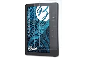Bruni Película Protectora compatible con Trekstor eBook-Reader 3.0 (Weltbild) Protector Película, claro Lámina Protectora (2X)