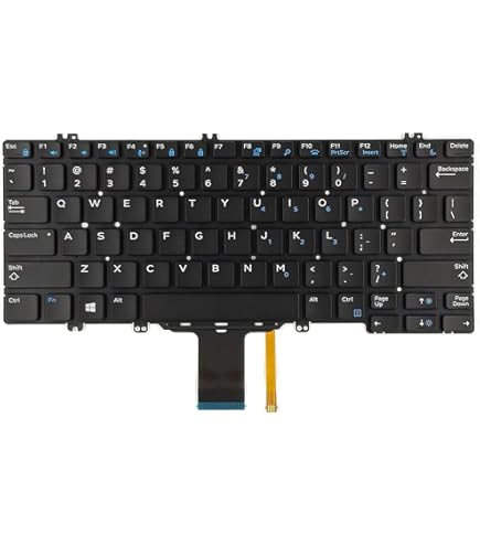 Wefly Laptop Keyboard for Dell Latitude 5290 7280 7290 7390 5280