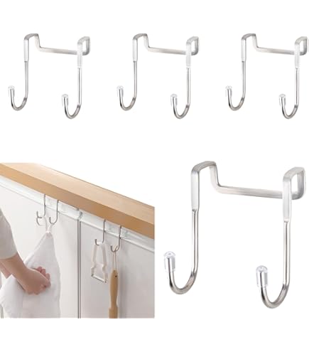 Crochet Adhesif Mural Cintre De Serviette Pliante 2Ways Installation