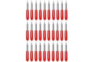 Gebildet Explore Air 2, Explore Air 3, Maker, Maker 3, 30pcs 45° Replacement Blades for Explore Air, Expression for Vinyl Cutting Machines(Red Cap)