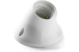 Famatel 178 - Porta lampadine Curvo, attacco E-27 Famatel