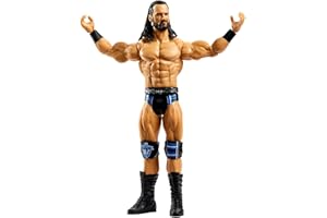 WWE Figurine Articulée Drew McIntyre, 15 cm, avec Accessoires interchangeables et Accessoires, à Collectionner, Jouet Enfant, Dès 3 Ans, HKP35