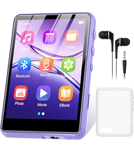 80Go Lecteur Mp3 Avec Bluetooth Et Wifi,Lecteur De Musique Mp3 Et Mp4